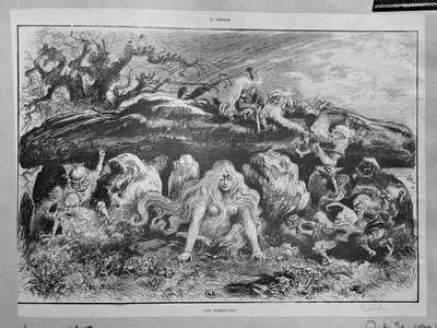 The Korrigans, c.1900 by Albert Robida